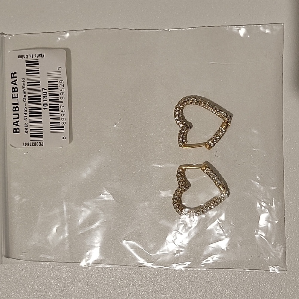 Baublebar heart earrings